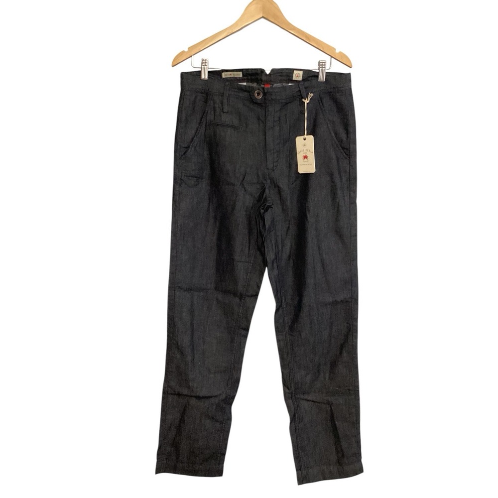NWT Agave‎ Rainier Chino Rinsed Indigo Pacific Blue Size 32 #11 Classic